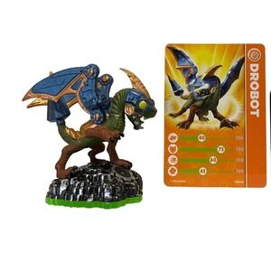 Skylanders Spyros Adventure Drobot Figure with‎ Card